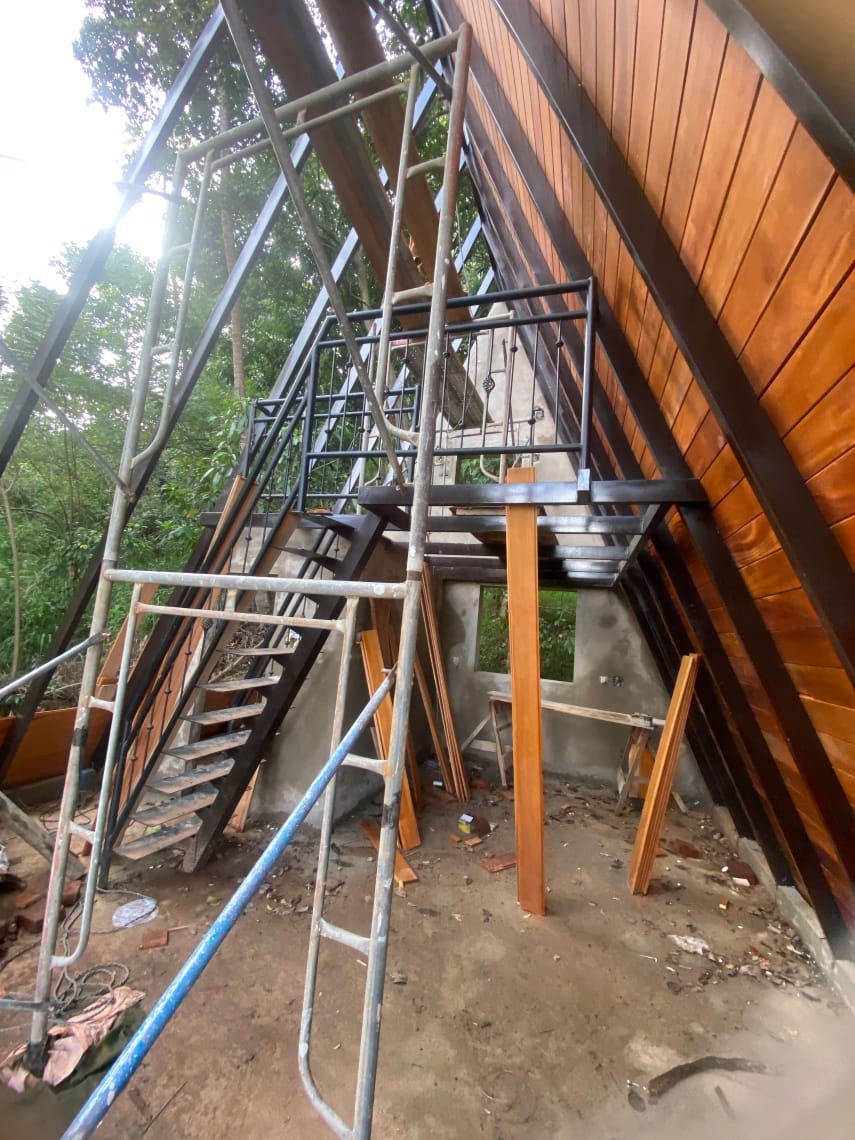 Timber cladding and structural framing